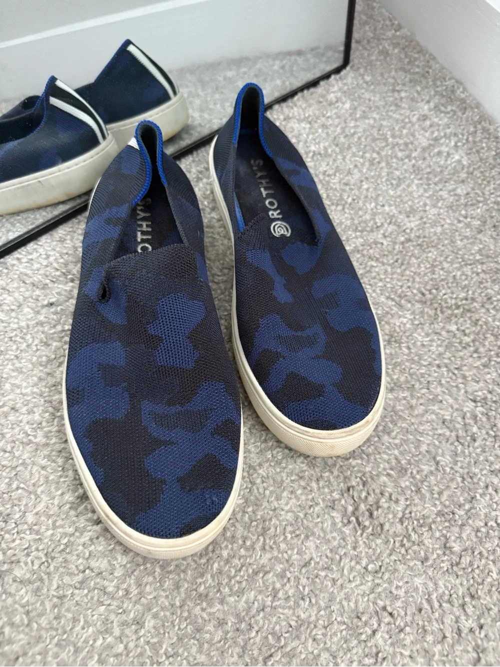 Rothy camo women’s shoes size 9